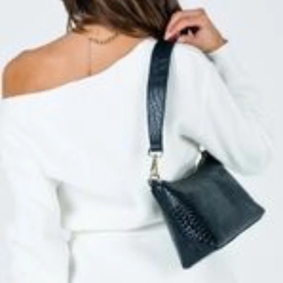 - New*Princess Polly‎ Mini Knit Wrap Dress* - Picture 4 of 4